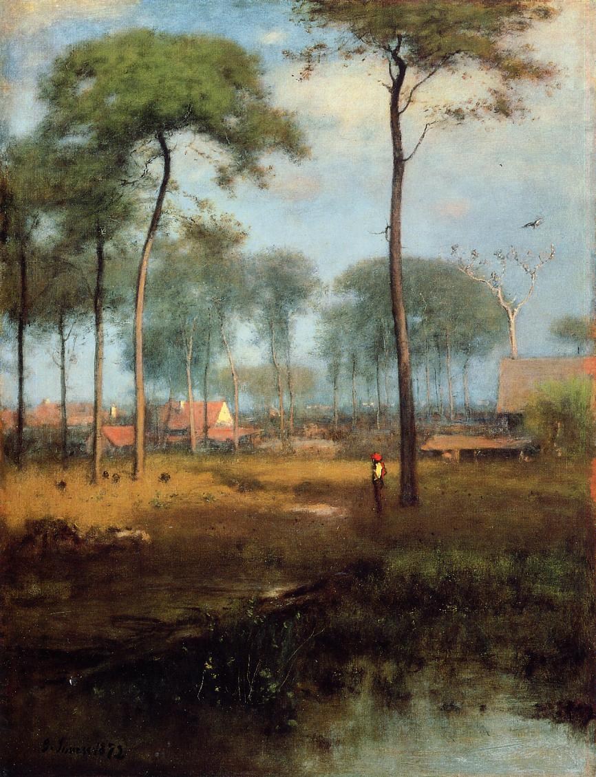 George Inness Early Morning Tarpon Springs